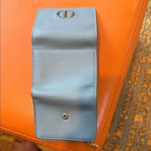 Vintage Christian Dior Gray 3 fold Wallet - Picture 4 of 7